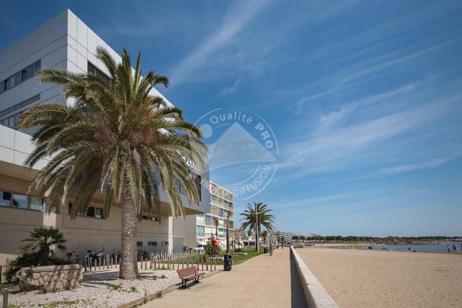 As21932 - Appartement P3 Magnifique Vue Mer En Dernier Etage Sur Le Front De Mer 勒格罗-迪鲁瓦 外观 照片