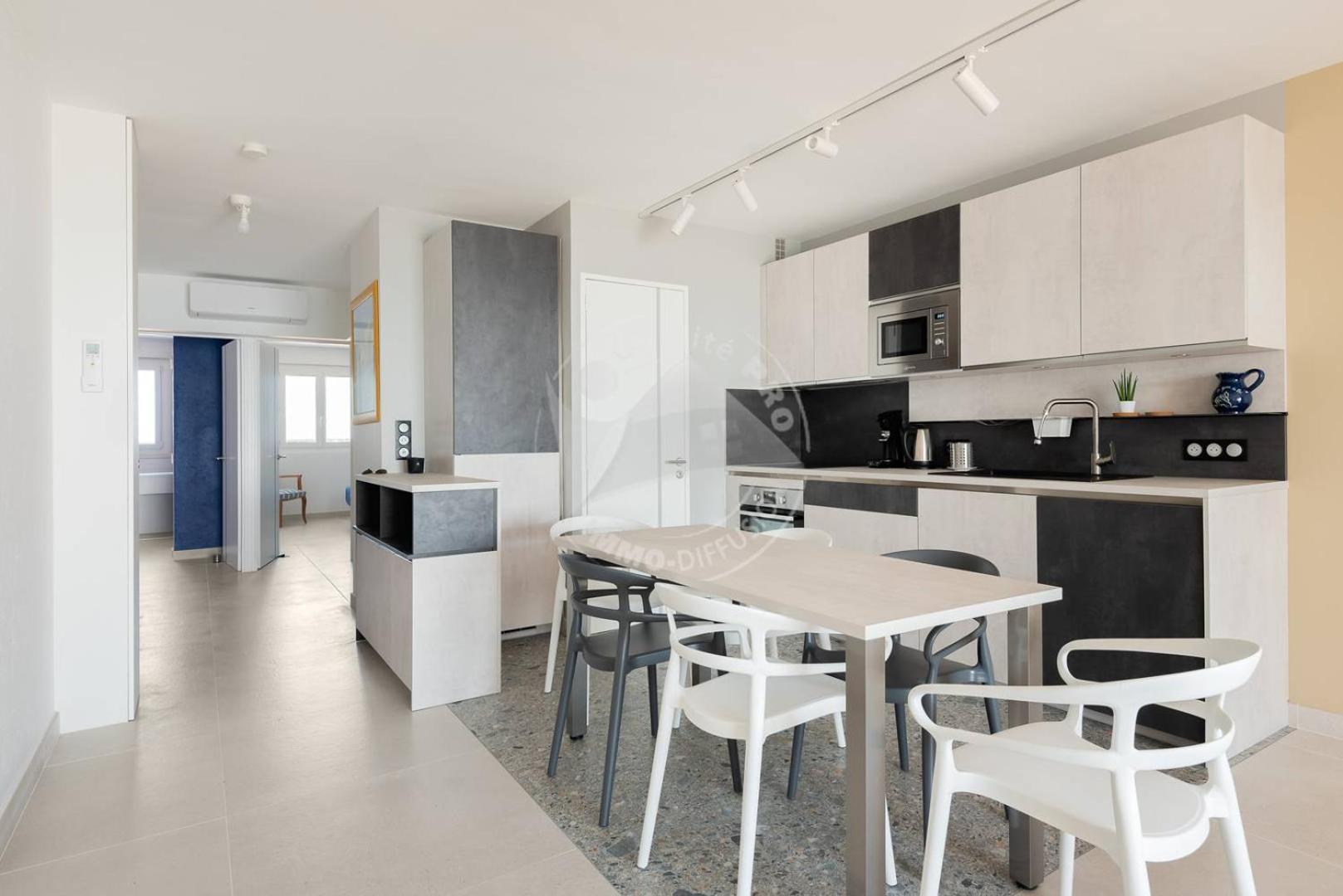 As21932 - Appartement P3 Magnifique Vue Mer En Dernier Etage Sur Le Front De Mer 勒格罗-迪鲁瓦 外观 照片
